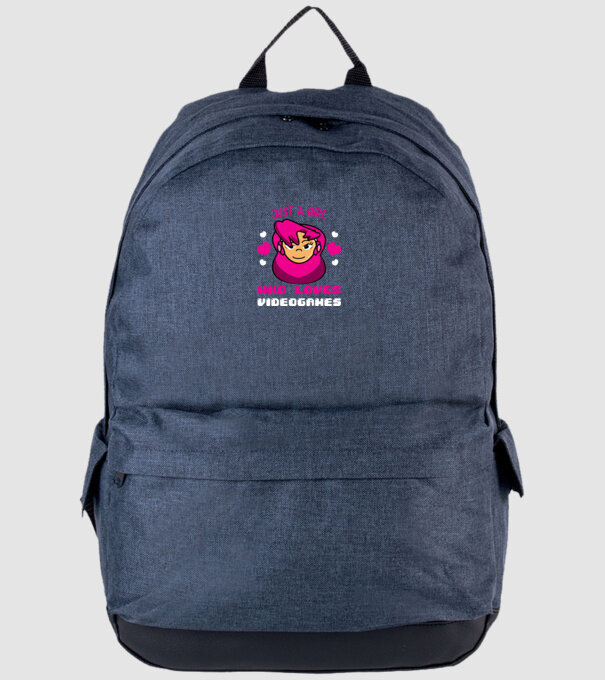 Girl Gamer model albastru jeanși pe tricou