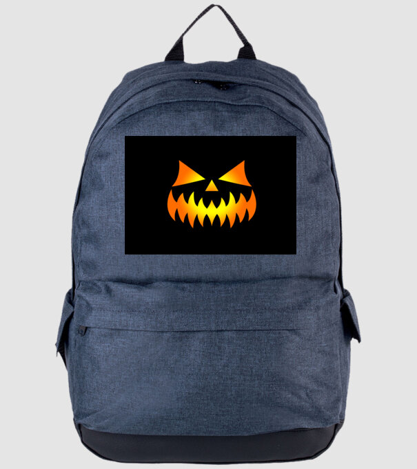CAP DE DOVLEAC DE HALLOWEEN model albastru jeanși pe tricou