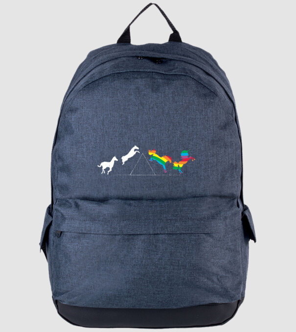 horse pink floyd model albastru jeanși pe tricou