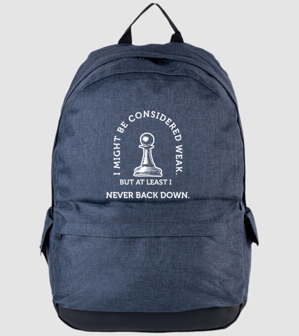 I might be considered weak drk model albastru jeanși pe tricou
