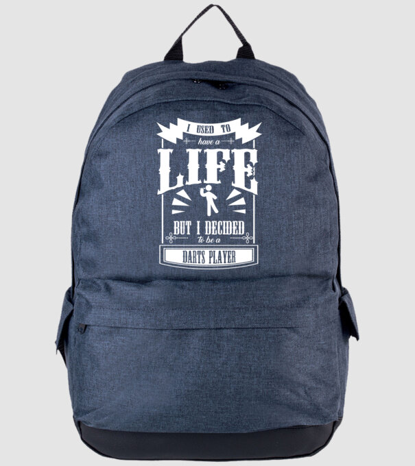 I used to have a life DARTS model albastru jeanși pe tricou
