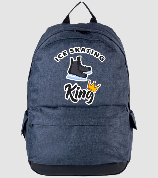 Ice skatin King model albastru jeanși pe tricou