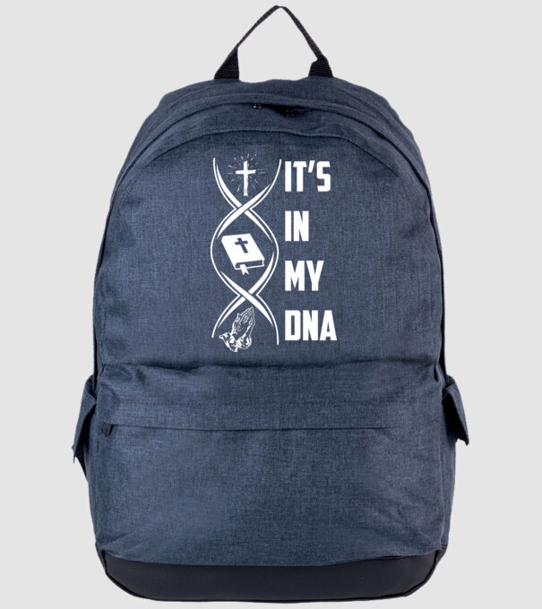 Its in my dna jesus model albastru jeanși pe tricou