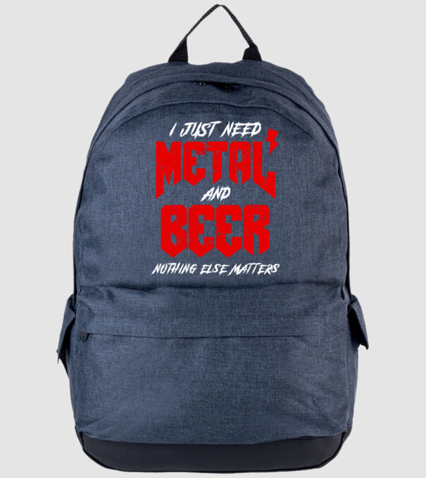 Nothing else matters model albastru jeanși pe tricou