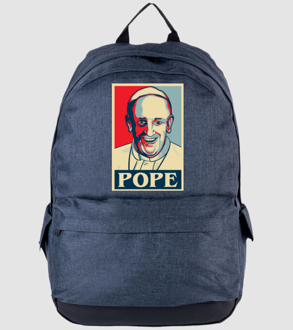 Poster Papa model albastru jeanși pe tricou
