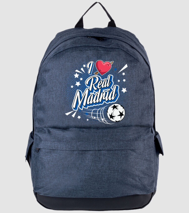Popart RealMadrid model albastru jeanși pe tricou