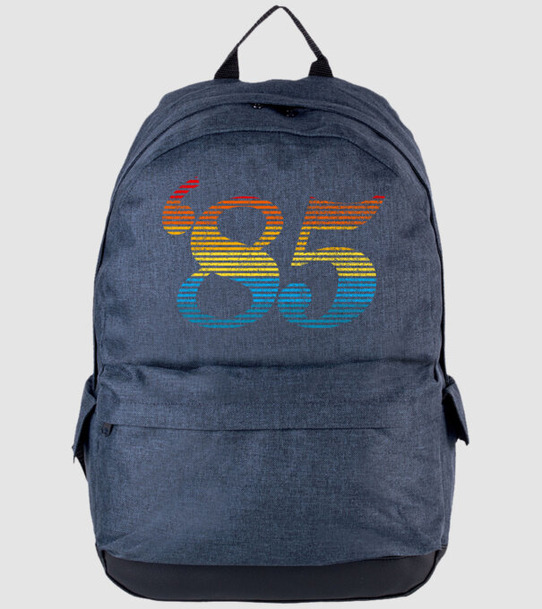 Retro Birthday 1985 model albastru jeanși pe tricou