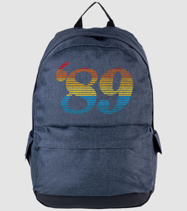 Retro Birthday 1989 model albastru jeanși pe tricou