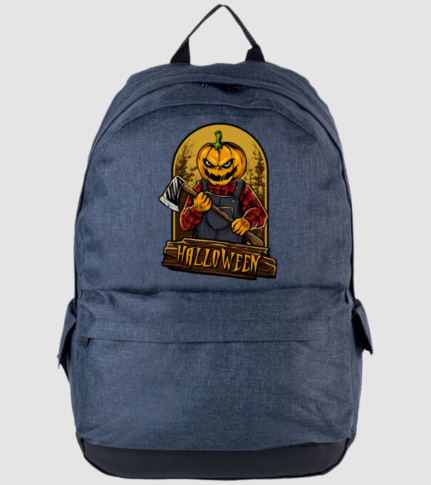 Scary halloween model albastru jeanși pe tricou