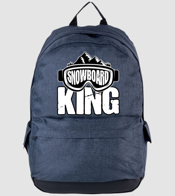 Snowboard king 01 model albastru jeanși pe tricou