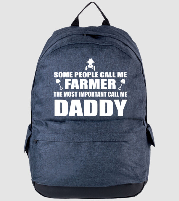 Some people call me farmer pentru Tata model albastru jeanși pe tricou