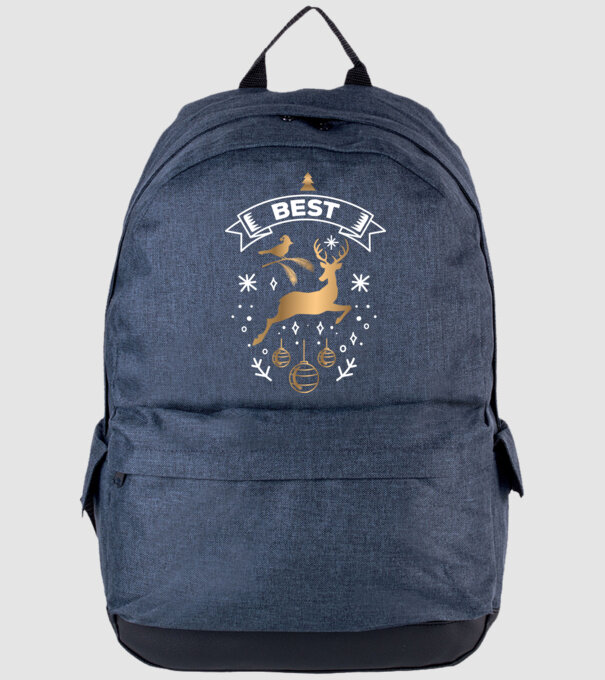 Best Friends Christmas 1 model albastru jeanși pe tricou