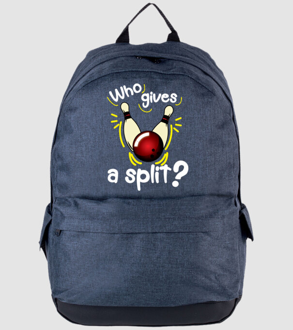 Who gives a split model albastru jeanși pe tricou