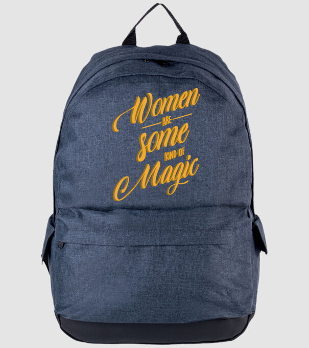 Women are magic model albastru jeanși pe tricou