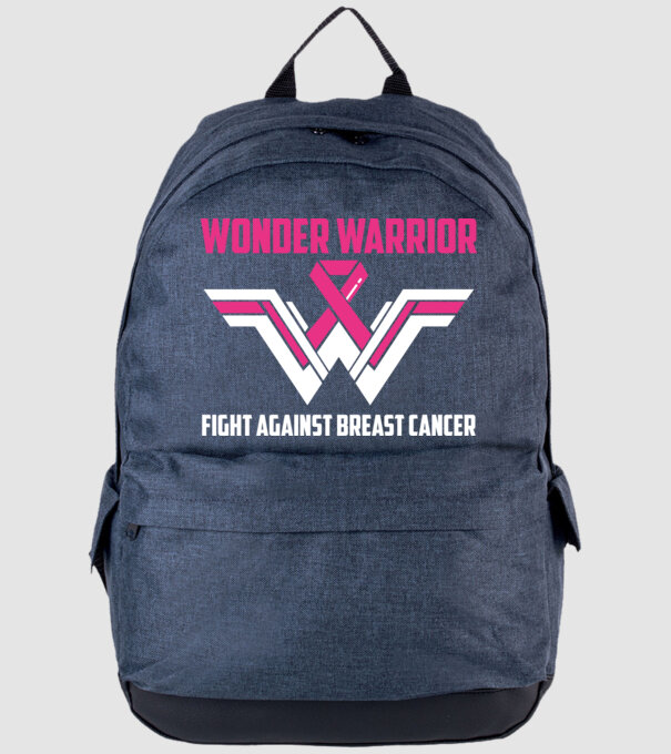 WONDER WARRIOR model albastru jeanși pe tricou