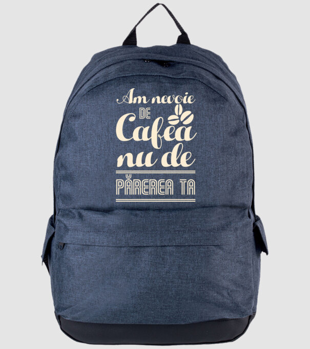 am nevoie de cafea, nu de părerea ta model albastru jeanși pe tricou