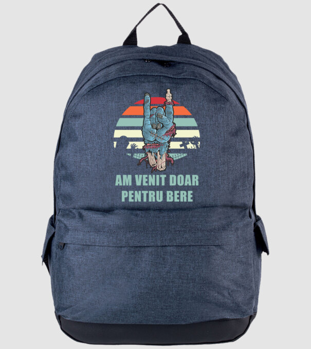 Am venit doar pentru bere model albastru jeanși pe tricou