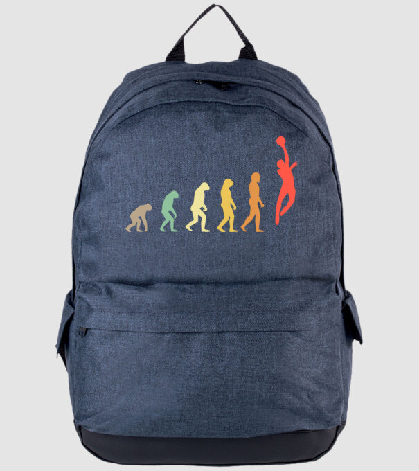 Basketball evolution model albastru jeanși pe tricou