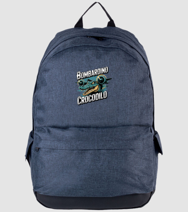 Bombardino Crocodilo 2 model albastru jeanși pe tricou