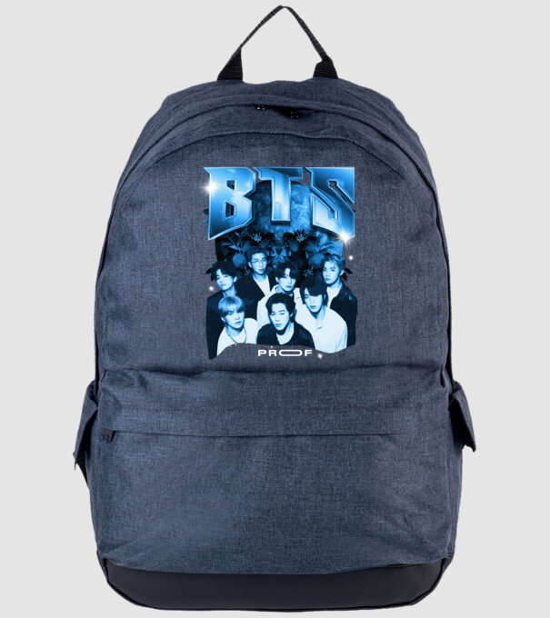 BTS model albastru jeanși pe tricou