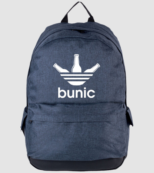 Bunicdidas model albastru jeanși pe tricou