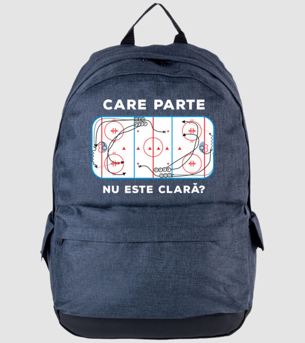 Care parte nu este clară? model albastru jeanși pe tricou