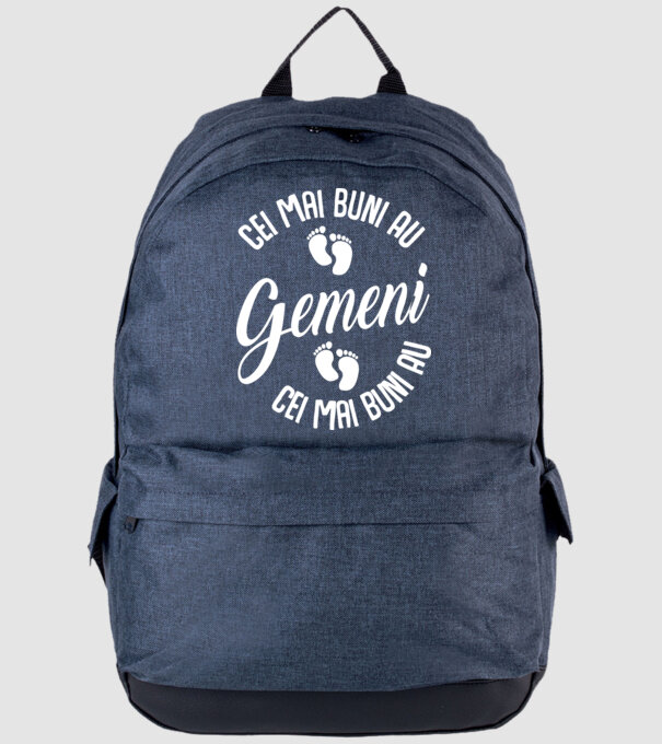 Cei mai buni au gemeni model albastru jeanși pe tricou