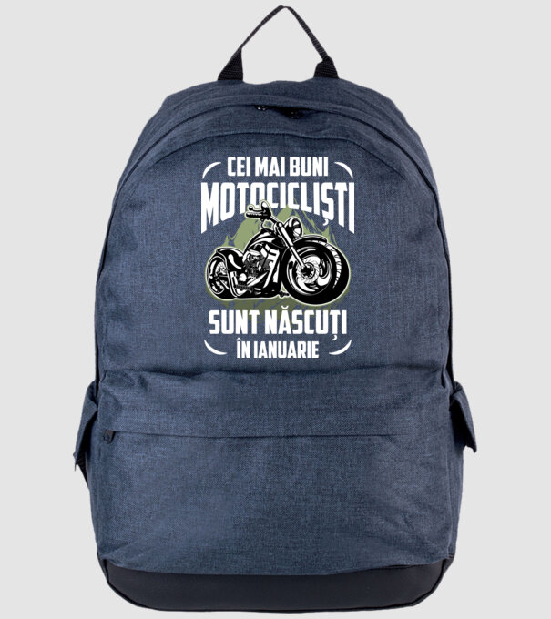Cei mai buni motocicliști sunt născuți în Ianuarie model albastru jeanși pe tricou
