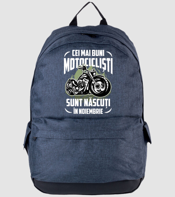 Cei mai buni motocicliști sunt născuți în Noiembrie model albastru jeanși pe tricou