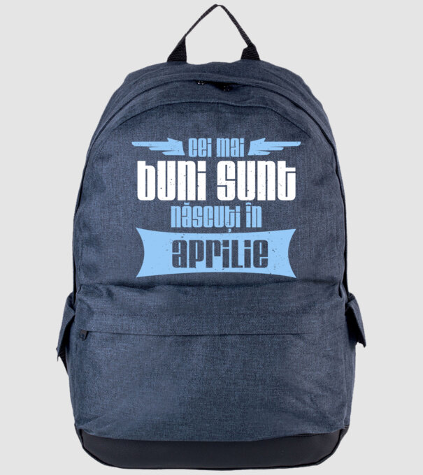 Cei mai buni sunt născuți în aprilie model albastru jeanși pe tricou