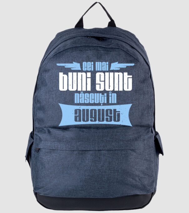 Cei mai buni sunt născuți în august model albastru jeanși pe tricou