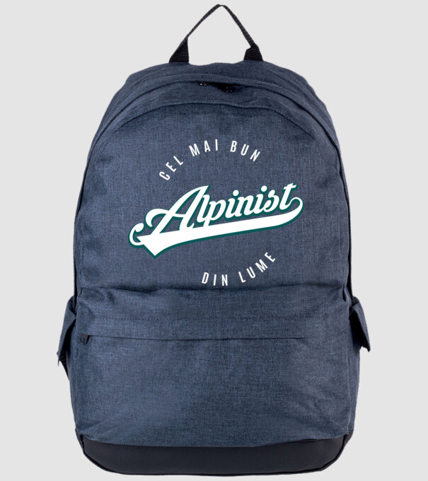 Cel mai bun alpinist din lume model albastru jeanși pe tricou