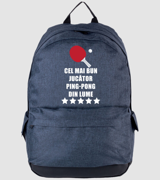 cel mai bun jucător ping-pong din lume model albastru jeanși pe tricou