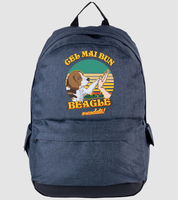 Cel mai bun stăpân de beagle vreodată! model albastru jeanși pe tricou