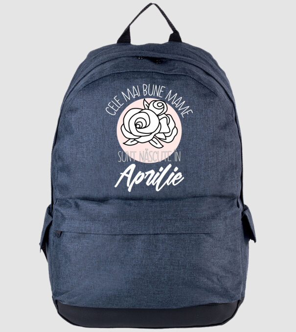 Cele mai bune mame sunt născute în Aprilie model albastru jeanși pe tricou