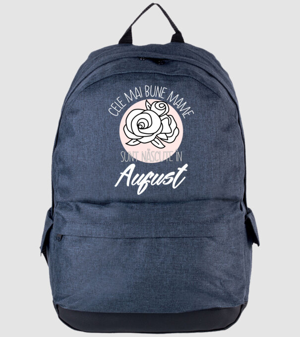 Cele mai bune mame sunt născute în August model albastru jeanși pe tricou