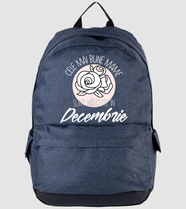 Cele mai bune mame sunt născute în Decembrie model albastru jeanși pe tricou