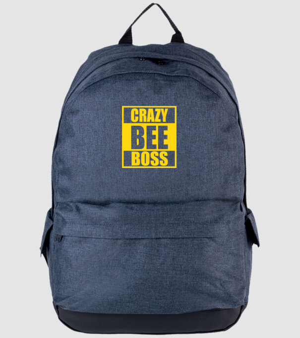 Crazy bee boss model albastru jeanși pe tricou