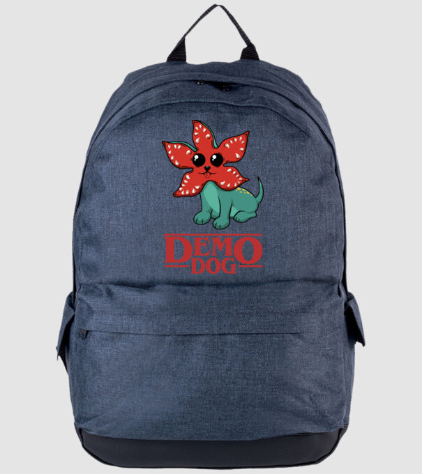 cute demodog model albastru jeanși pe tricou