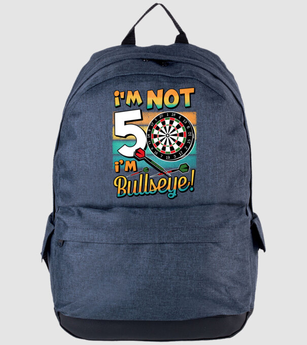 Darts Birthday 50 years old model albastru jeanși pe tricou
