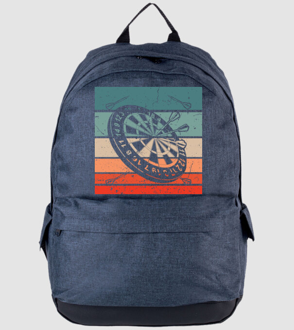 Darts vintage model albastru jeanși pe tricou