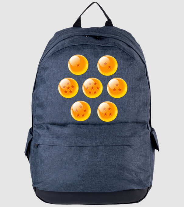 dragonballs model albastru jeanși pe tricou