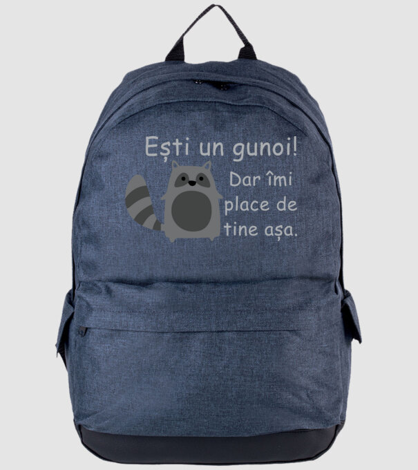 ești un gunoi! dar îmi place de tine așa model albastru jeanși pe tricou
