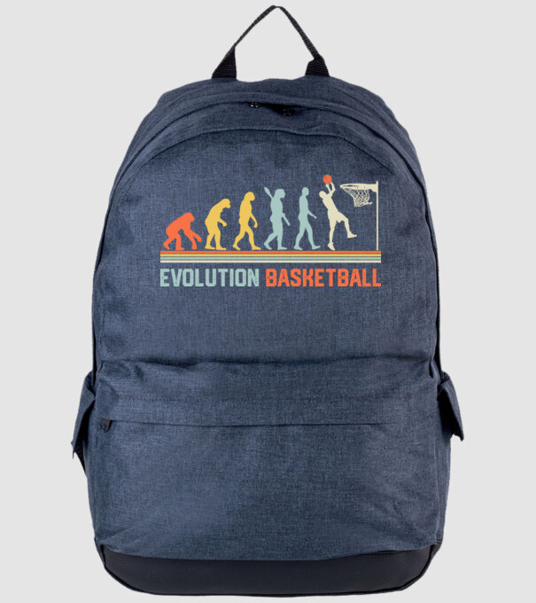 Evolution basketball model albastru jeanși pe tricou