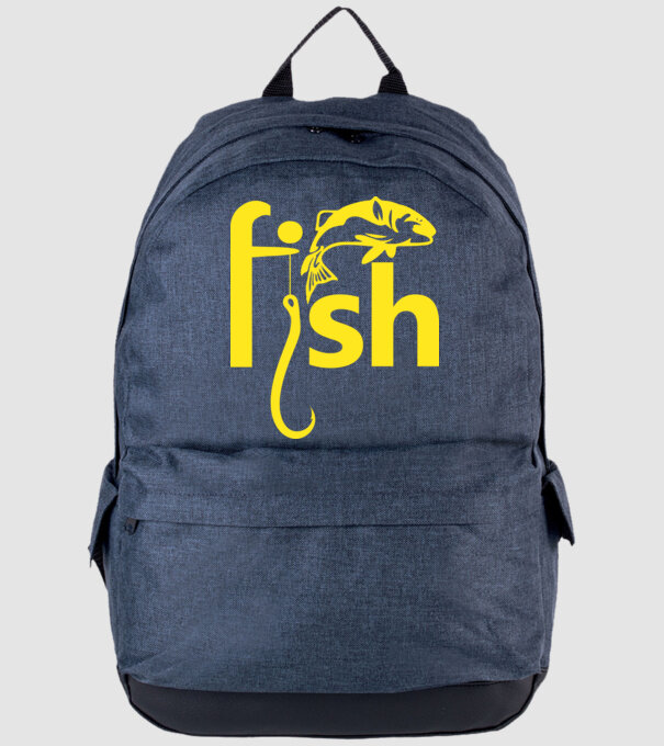 Fish model albastru jeanși pe tricou