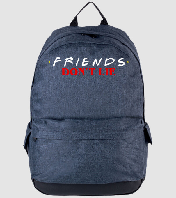 friends dont lie stranger things parody model albastru jeanși pe tricou
