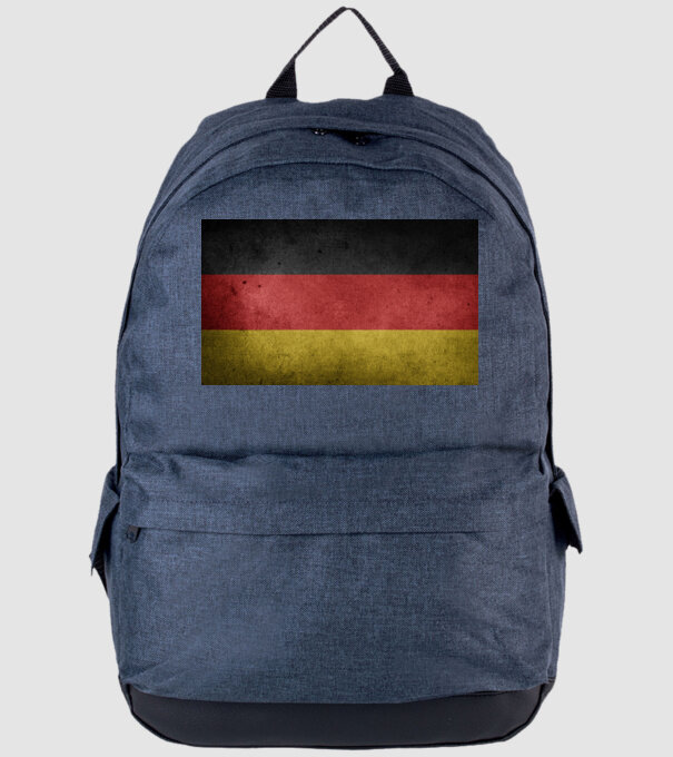 GERMANY model albastru jeanși pe tricou