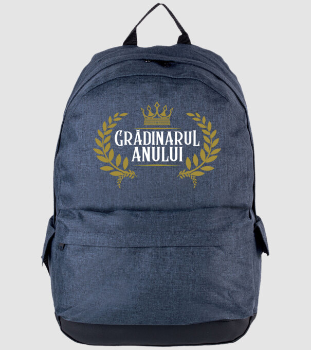 Grădinarul anului model albastru jeanși pe tricou
