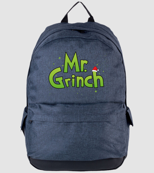 Grinch Family Mr Grinch model albastru jeanși pe tricou