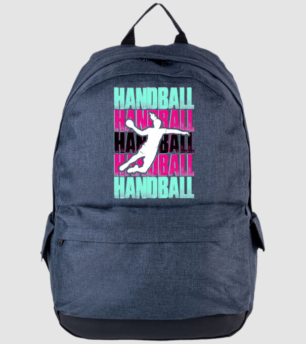 handball model albastru jeanși pe tricou